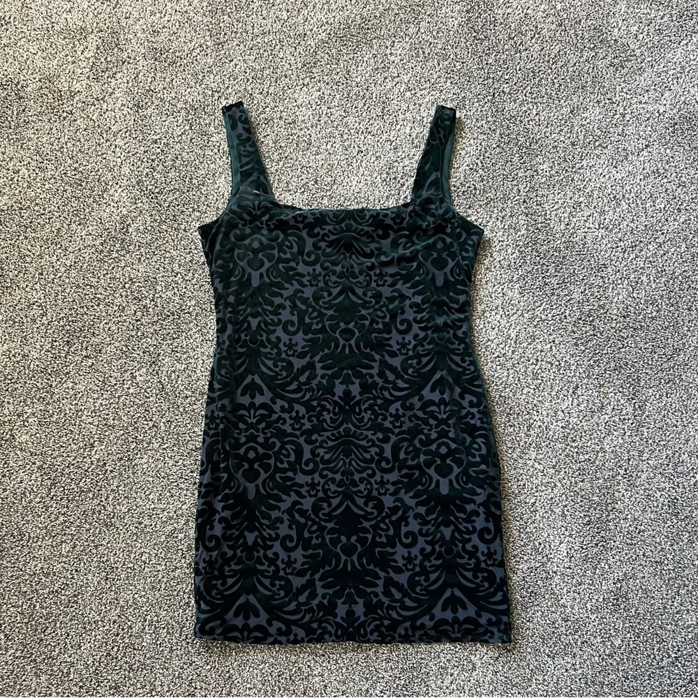 Emerald Mini Dress